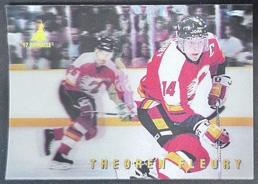 1997-98 Pinnacle McDonald's 3D Ice Breakers Theoren Fleury Calgary Flames #MCD15