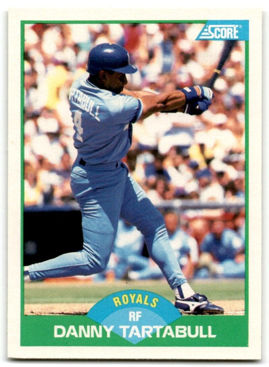 1989 Score Danny Tartabull Kansas City Royals #105