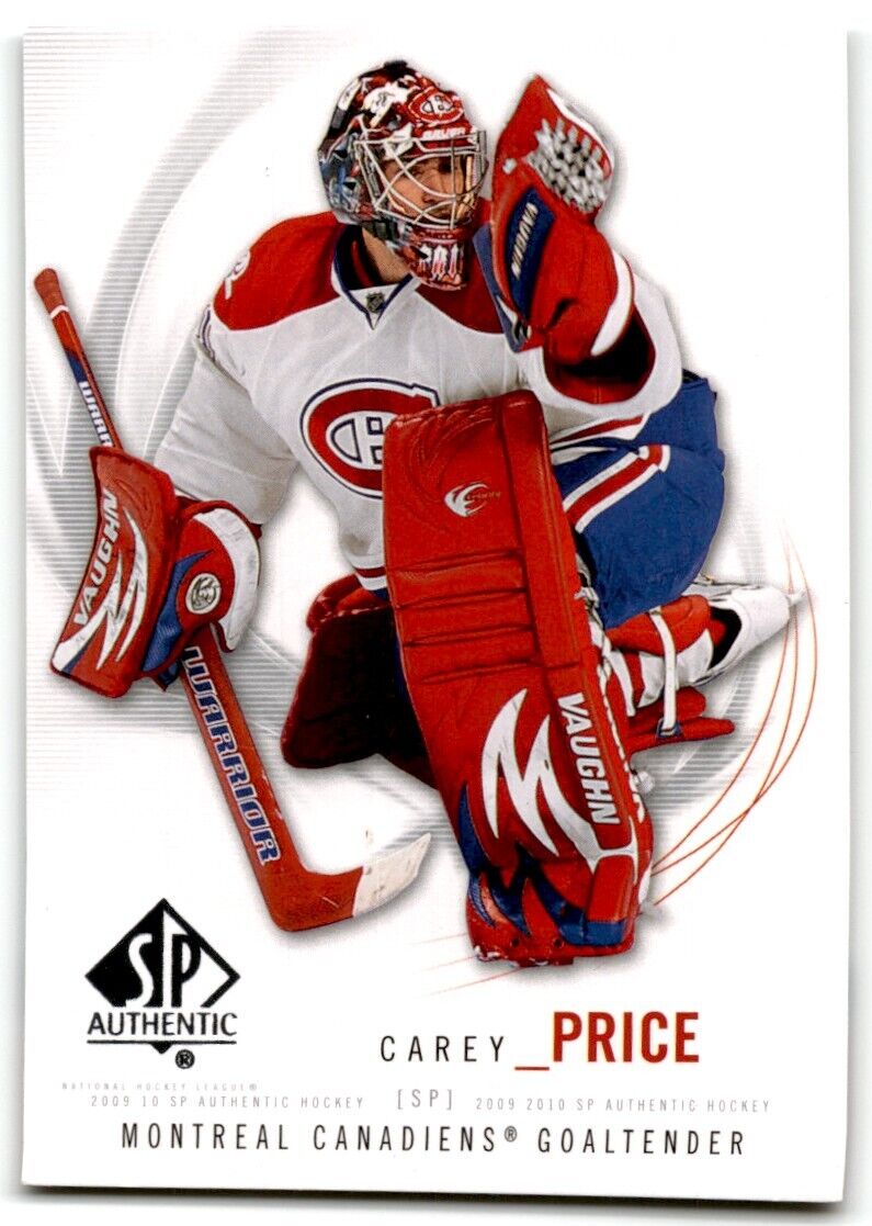 2011-12 SP Authentic Carey Price Montreal Canadiens #5