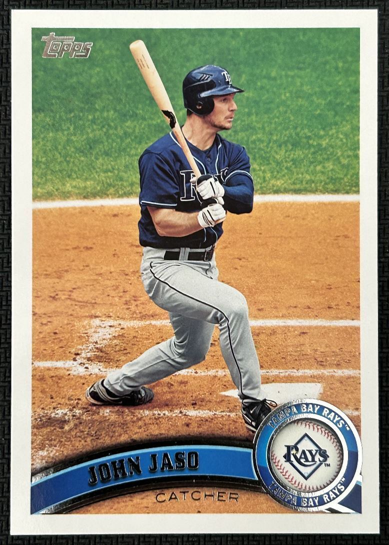 2011 Topps John Jaso Tampa Bay Rays #541