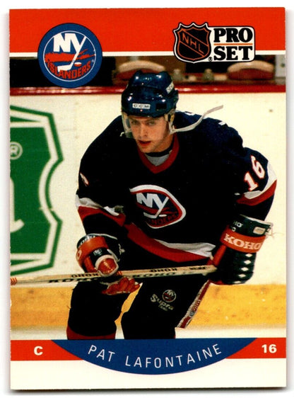 1990-91 Pro Set Pat LaFontaine New York Islanders #186