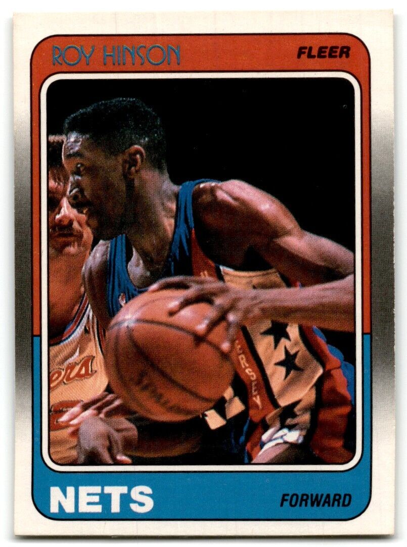 1988-89 Fleer Roy Hinson New Jersey Nets #78