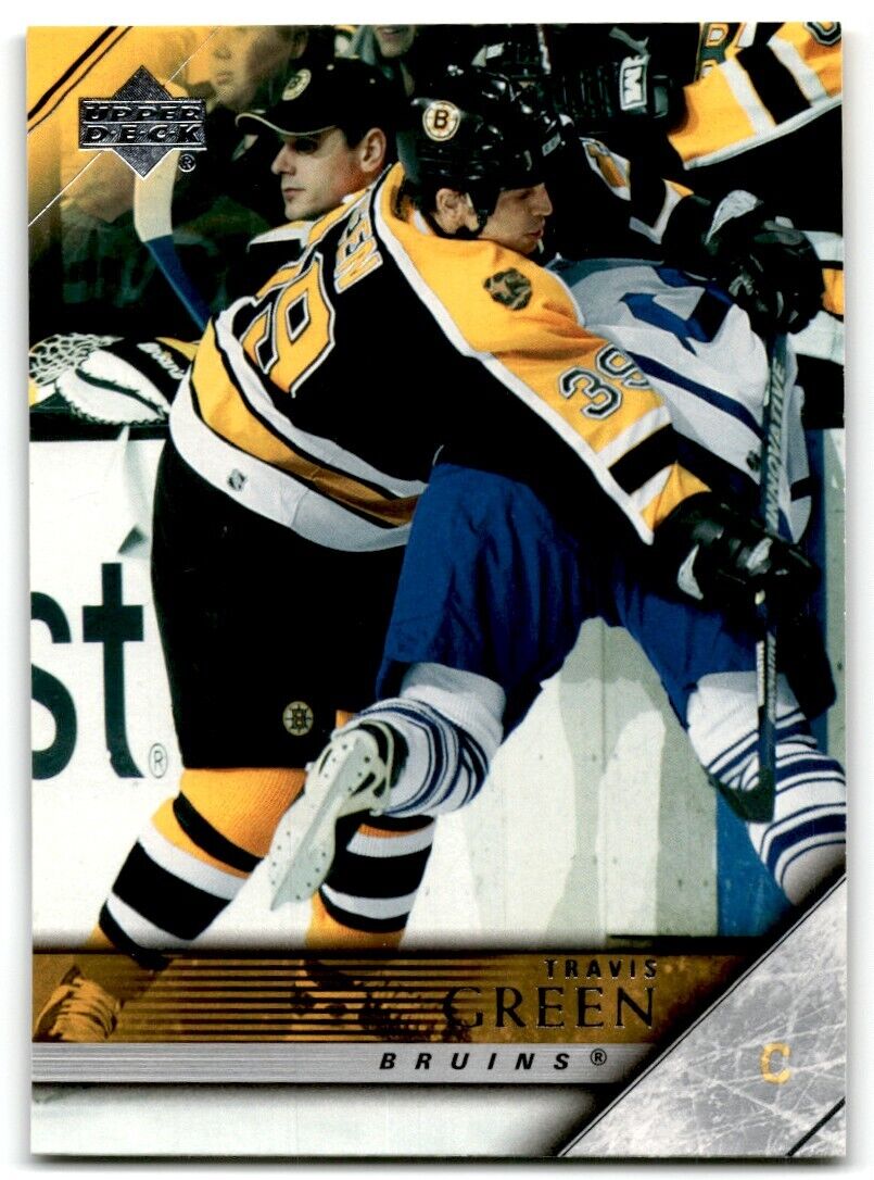 2005-06 Upper Deck Travis Green Boston Bruins #260