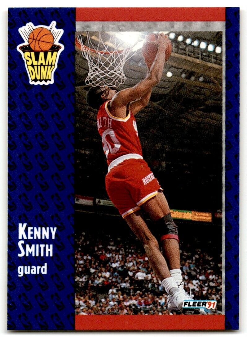 1991-92 Fleer Kenny Smith Houston Rockets #230