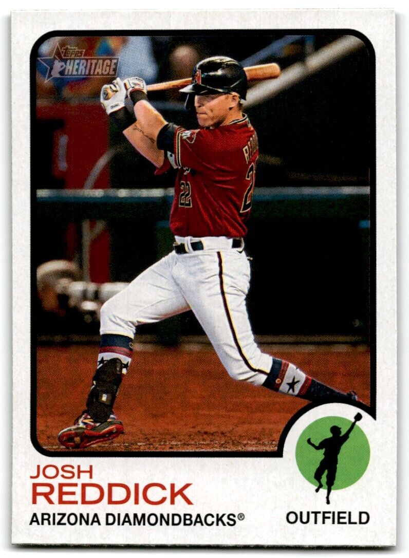 2022 Topps Heritage High Number Josh Reddick Arizona Diamondbacks #540