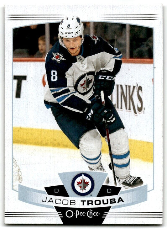 2019-20 O-Pee-Chee Jacob Trouba Winnipeg Jets #318