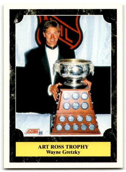 1991-92 Score American Wayne Gretzky (Art Ross Trophy) Los Angeles Kings #427