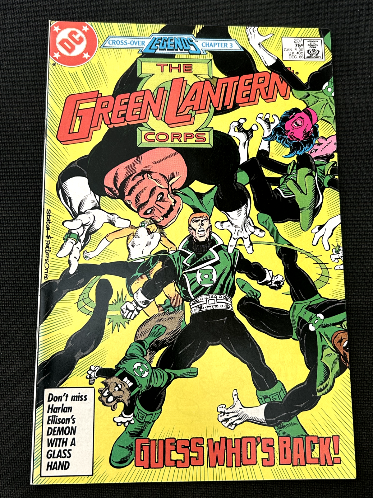 The Green Lantern Corps #207 DC Comics Dec 1986