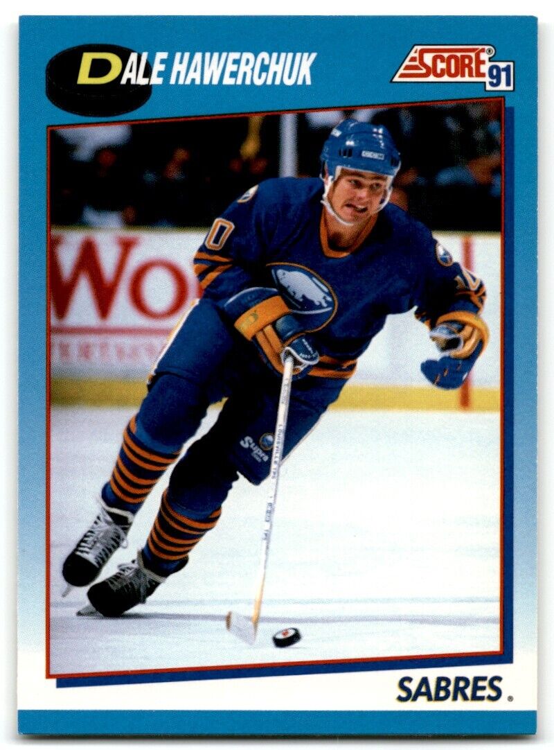 1991-92 Score Canadian Bilingual Dale Hawerchuk Buffalo Sabres #479