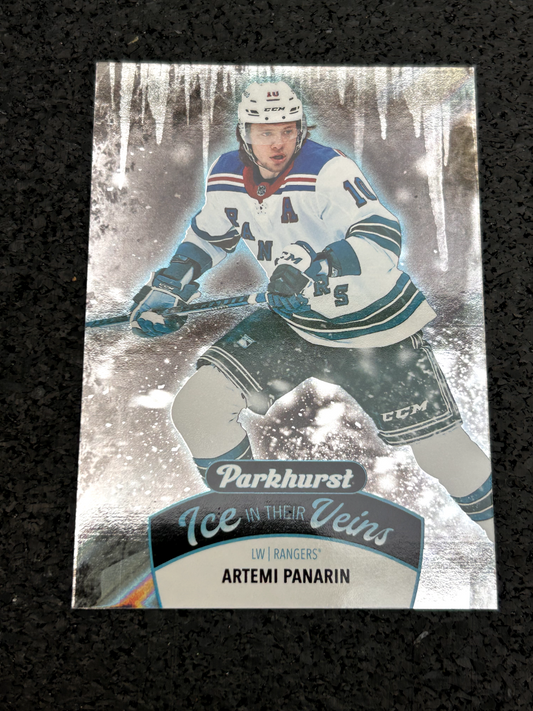 2021-22 Upper Deck Parkhurst Ice In Their Veins Artemi Panarin #IV-11