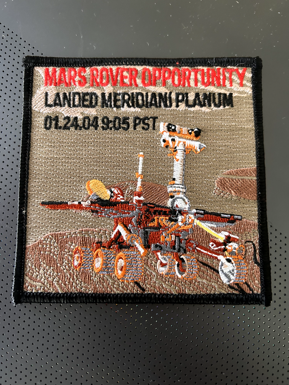 NASA 4 inches mission patch - Mars Rover Opportunity