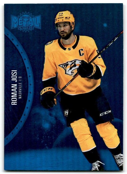 2021-22 Skybox Metal Universe Roman Josi Nashville Predators #26