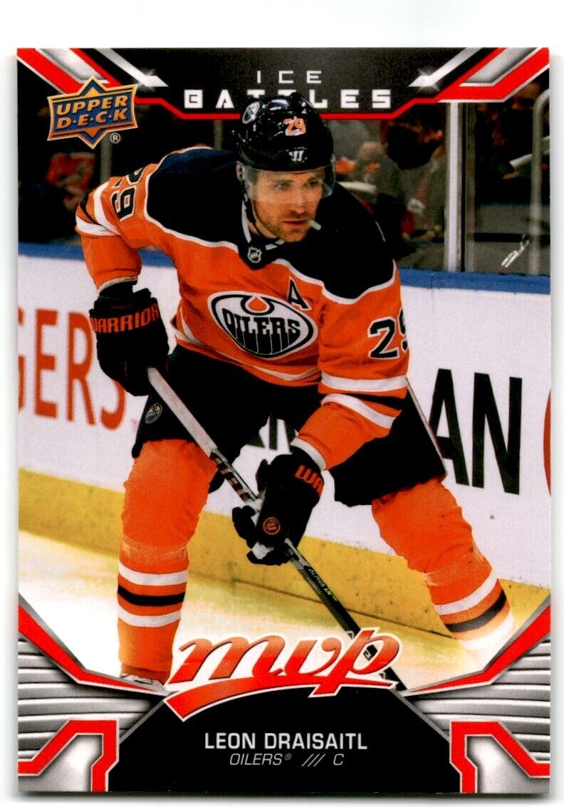 2022-23 Upper Deck MVP Ice Battles Leon Draisaitl Edmonton Oilers #219