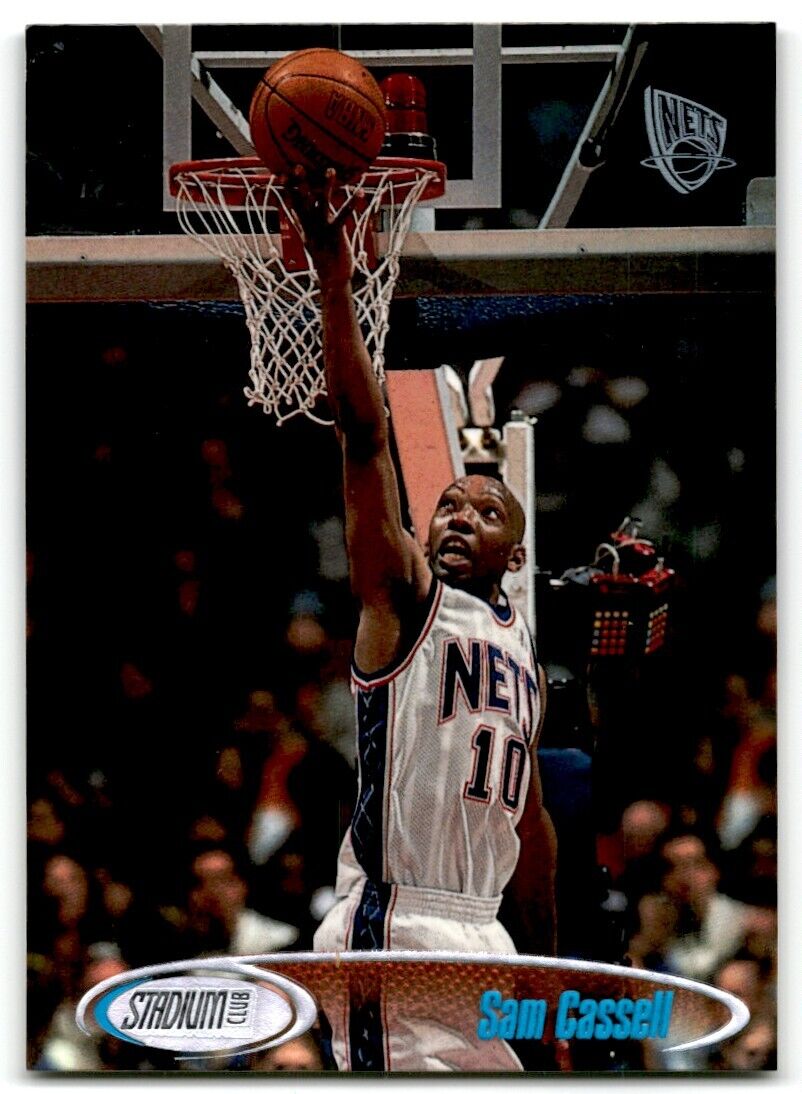 1998-99 Stadium Club Sam Cassell New Jersey Nets #8