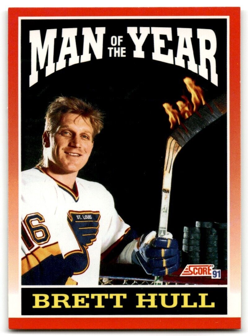 1991-92 Score Canadian Bilingual Brett Hull St. Louis Blues #261