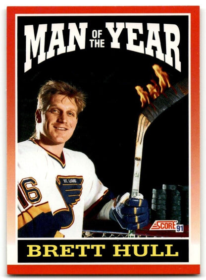 1991-92 Score Canadian Bilingual Brett Hull St. Louis Blues #261