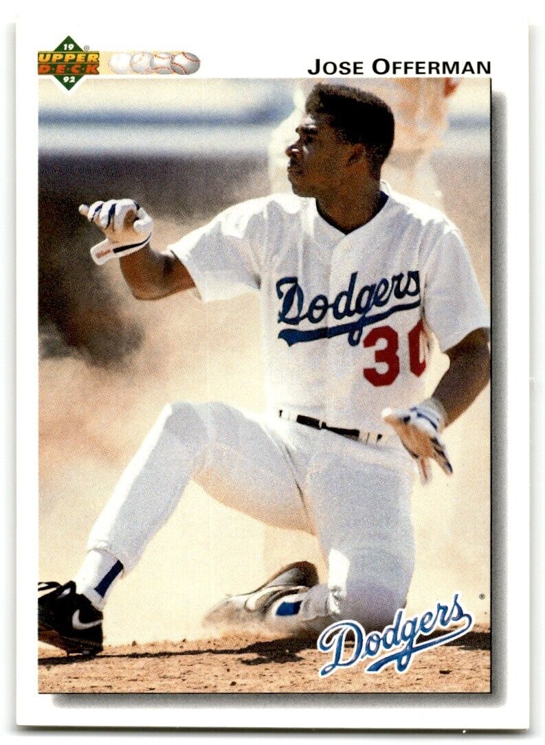 1992 Upper Deck Jose Offerman Los Angeles Dodgers #532