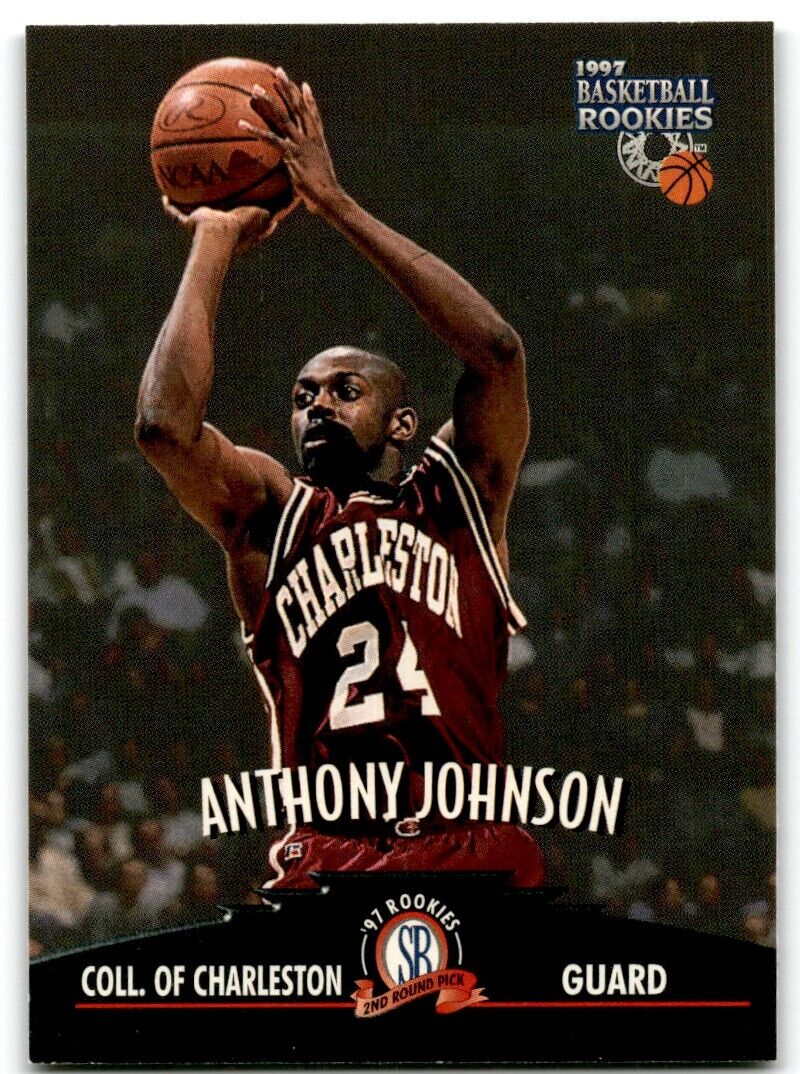 1997-98 Score Board Rookies Anthony Johnson College of Charleston Cougars #40