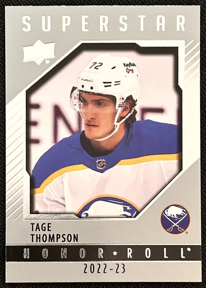 2022-23 Upper Deck Honor Roll Tage Thompson Buffalo Sabres #HR-30