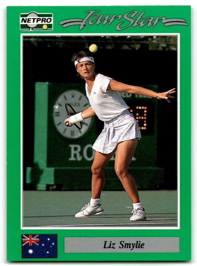 1991 Protennis player Cards Netpro Tour Star Elizabeth Smylie #82