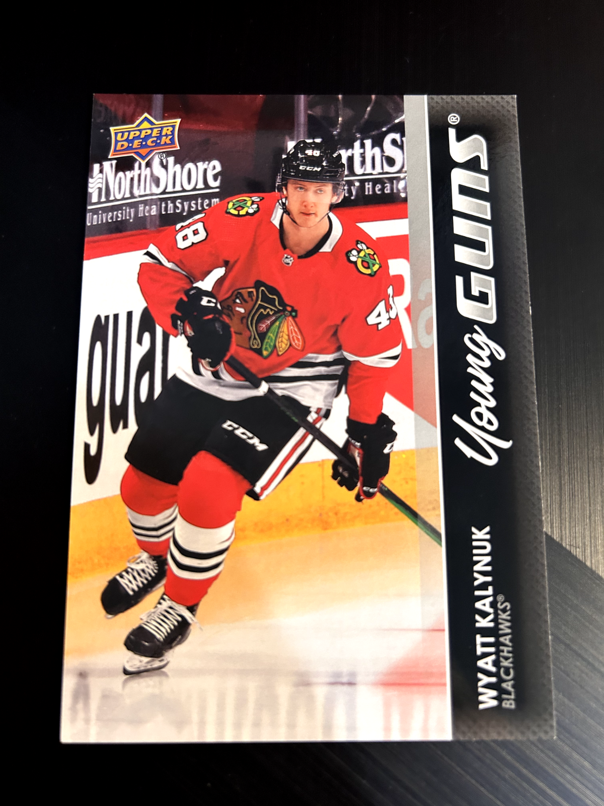 2021-22 Upper Deck Young Guns #213 Wyatt Kalynuk Chicago Blackhawks JUMBO