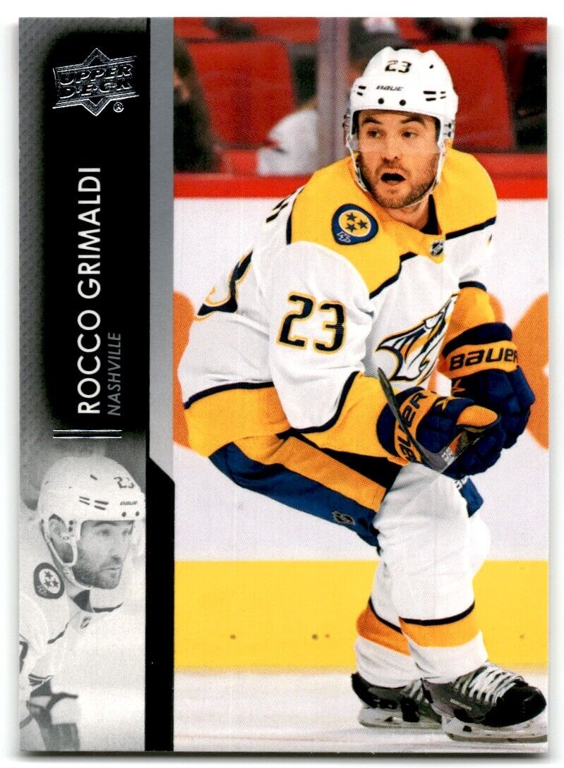 2021-22 Upper Deck Rocco Grimaldi Nashville Predators #354