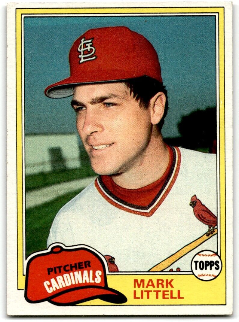 1981 Topps Mark Littell St. Louis Cardinals #255