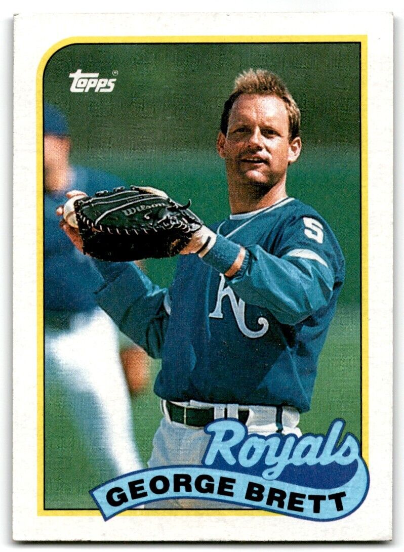 1989 Topps George Brett Kansas City Royals #200