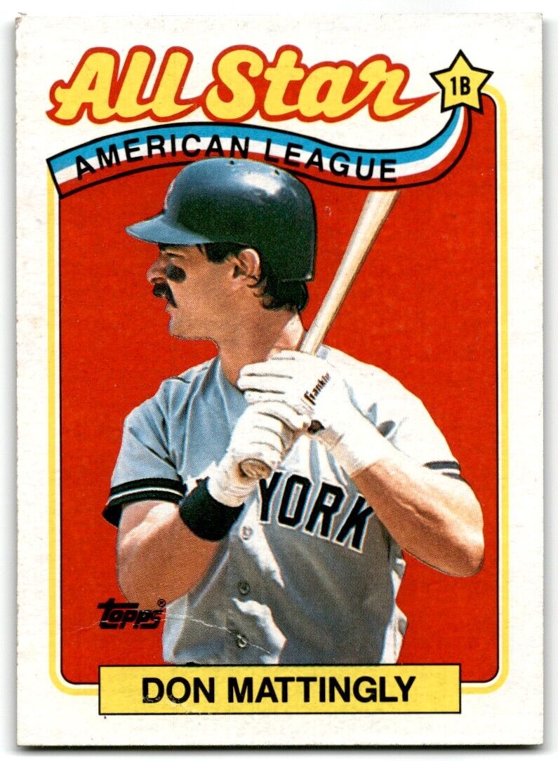 1989 Topps Don Mattingly New York Yankees #397