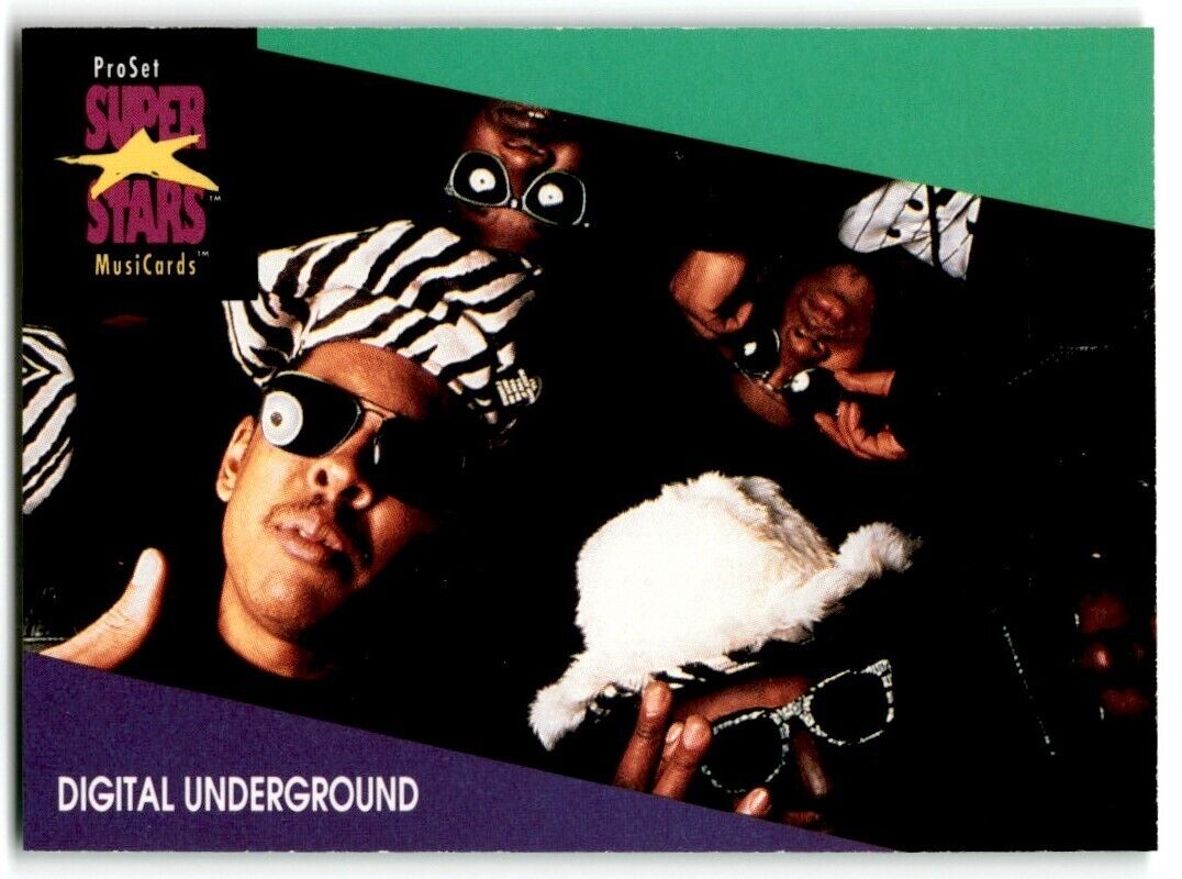 1991-92 ProSet Super Stars MusiCard Digital Underground #116