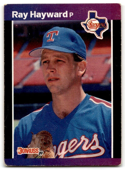 1989 Donruss Ray Hayward Texas Rangers #521