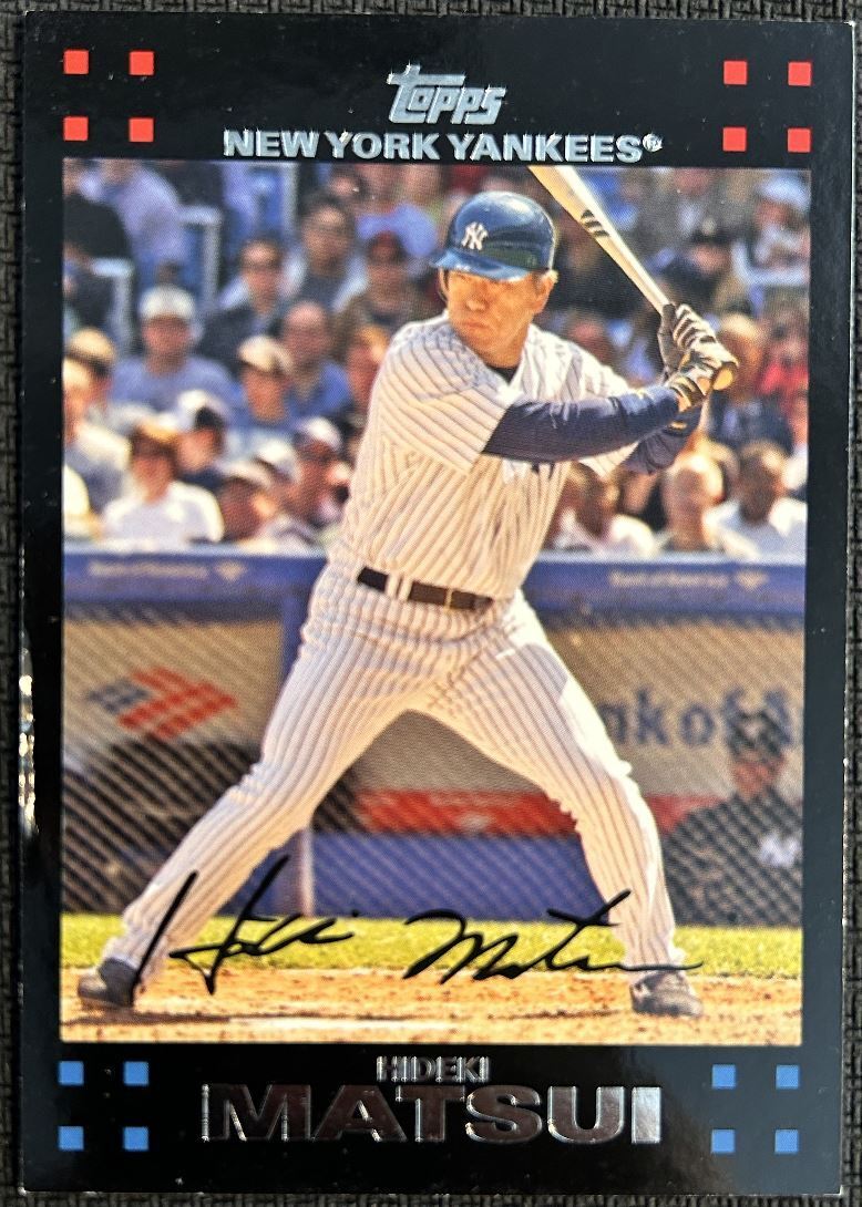 2007 Topps New York Yankees Hideki Matsui New York Yankees #NYY7