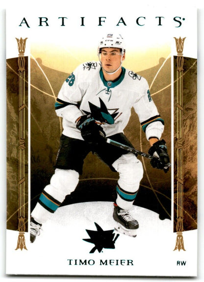 2022-23 Upper Deck Artifacts Leather Timo Meier San Jose Sharks #116