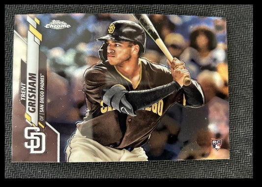 2020 Topps Chrome Trent Grisham Rookie San Diego Padres #101