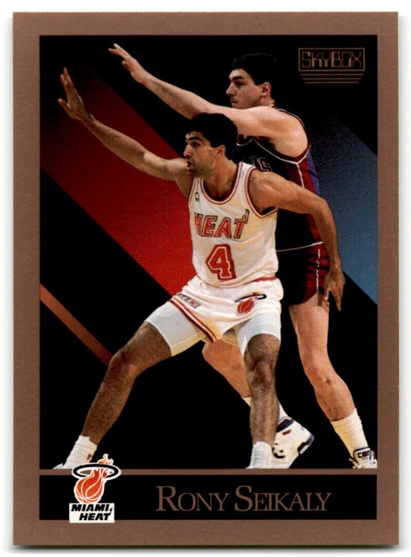 1990-91 SkyBox Rony Seikaly Miami Heat #151