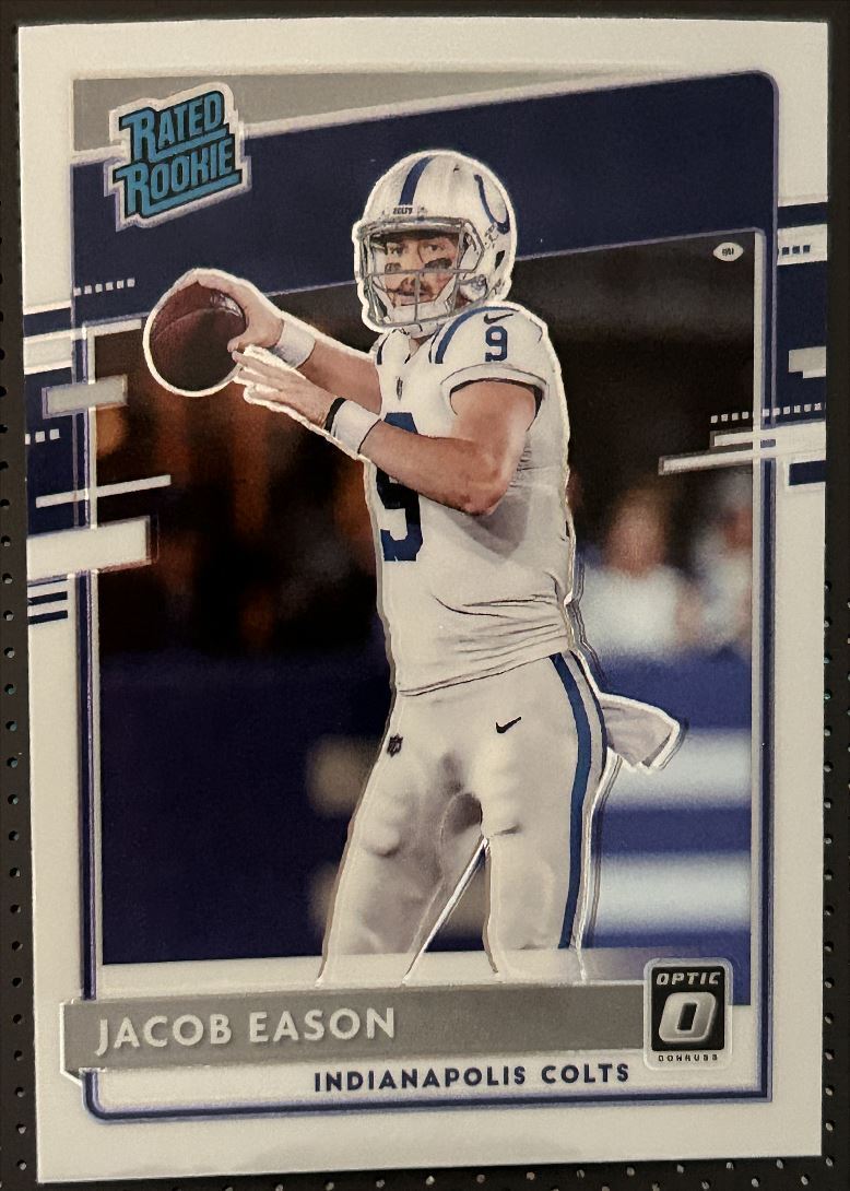 2020 Donruss Optic Jacob Eason Rookie Indianapolis Colts #162