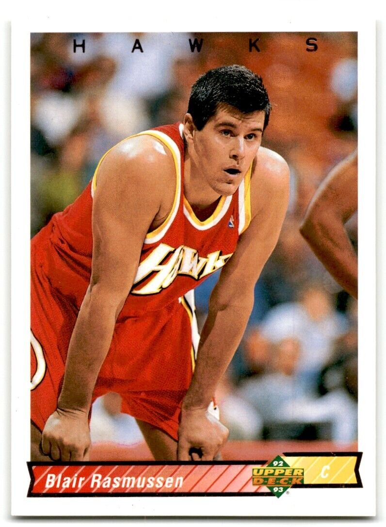 1992-93 Upper Deck Blair Rasmussen Atlanta Hawks #402