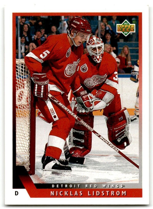 1993-94 Upper Deck Nicklas Lidstrom Detroit Red Wings #150