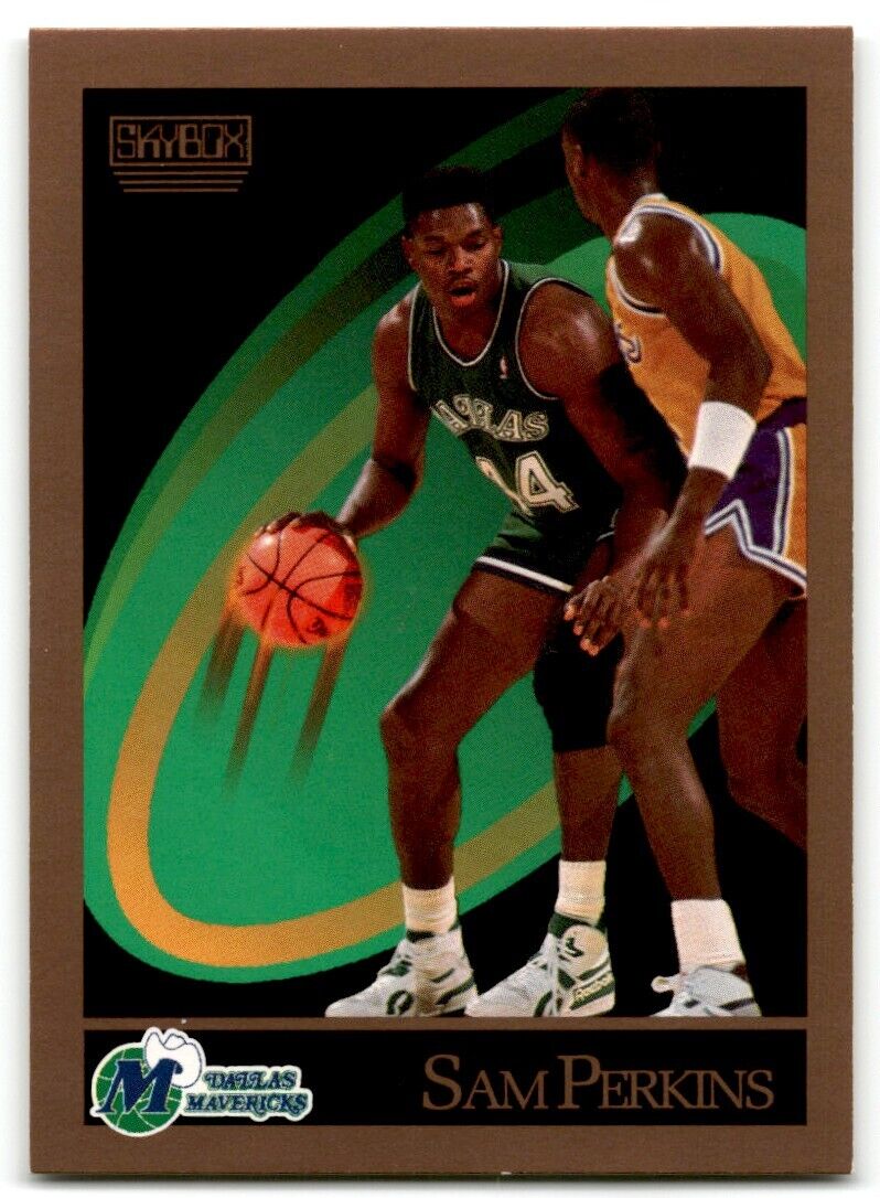 1990-91 SkyBox Sam Perkins Dallas Mavericks #66