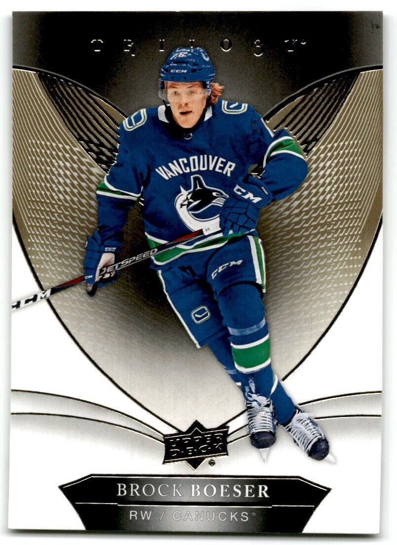 2018-19 Upper Deck Trilogy Brock Boeser Vancouver Canucks #2