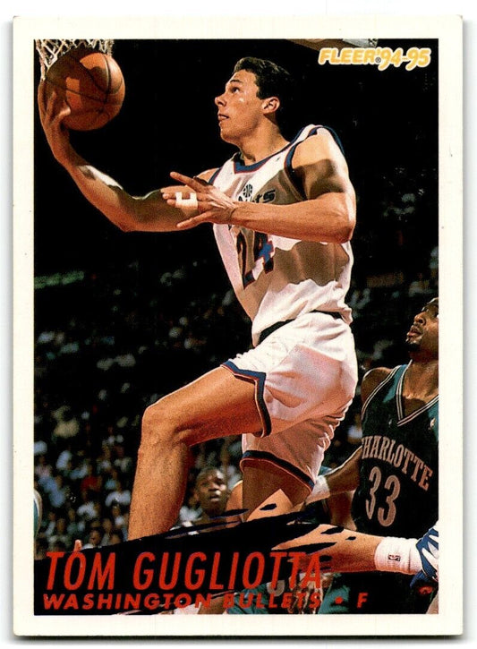 1994-95 Fleer Tom Gugliotta Washington Bullets #233