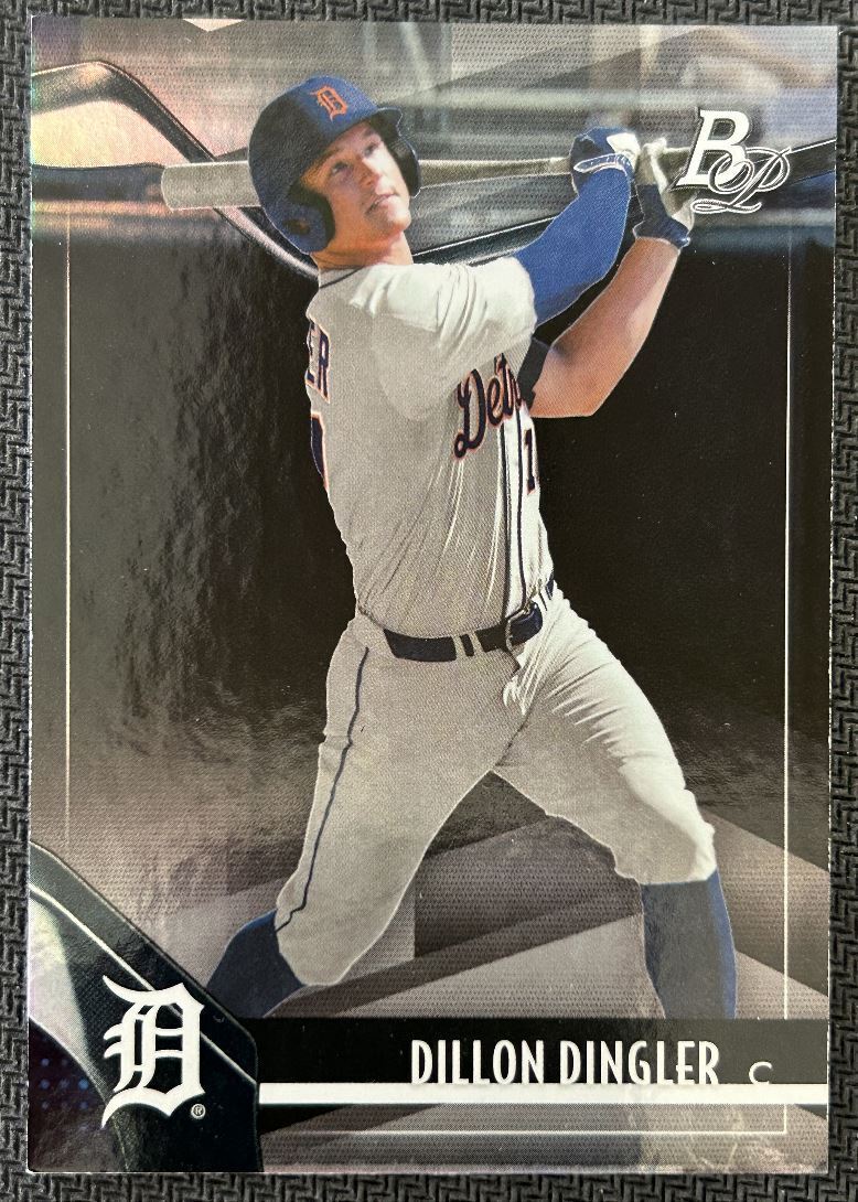 2021 Bowman Platinum Top Prospects Dillon Dingler Rookie Detroit Tigers #TOP-94