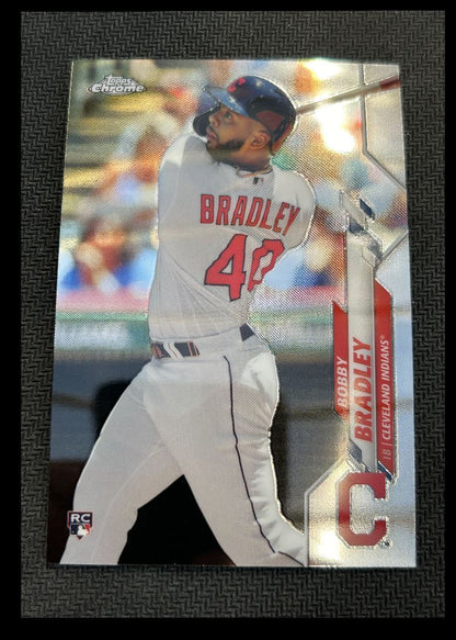 2020 Topps Chrome Bobby Bradley Rookie Cleveland Indians #3