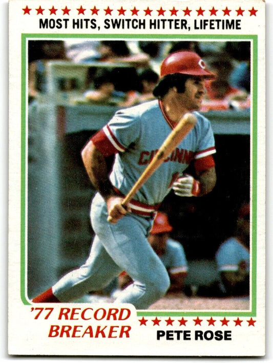 1978 Topps Pete Rose Cincinnati Reds #5