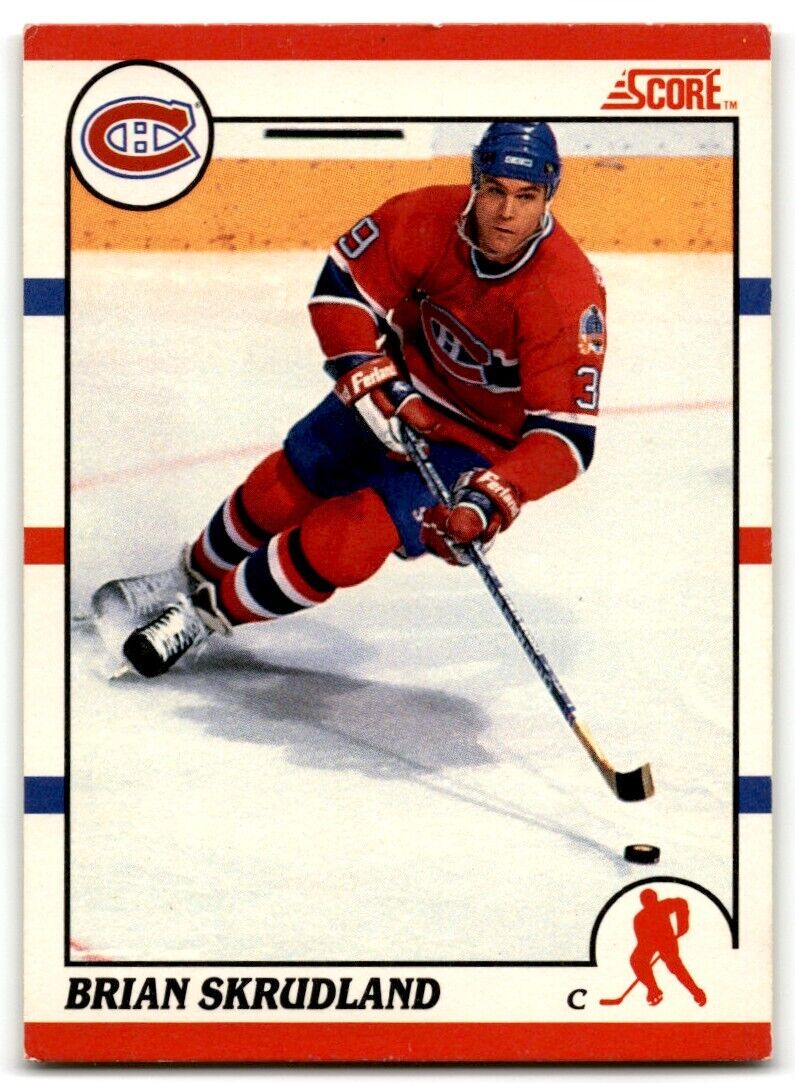 1990-91 Score Brian Skrudland Montreal Canadiens #238