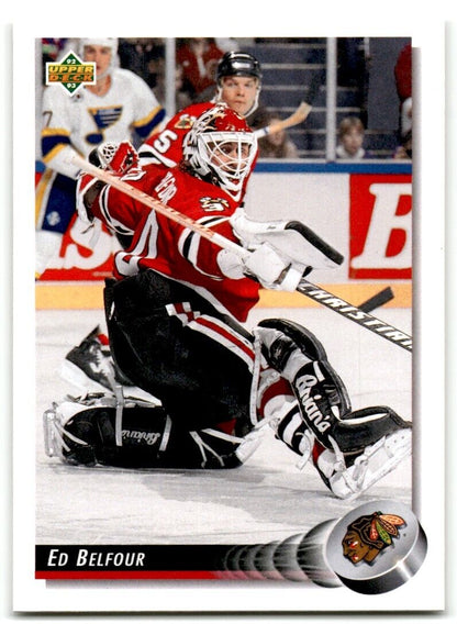 1992-93 Upper Deck Ed Belfour Chicago Blackhawks #203