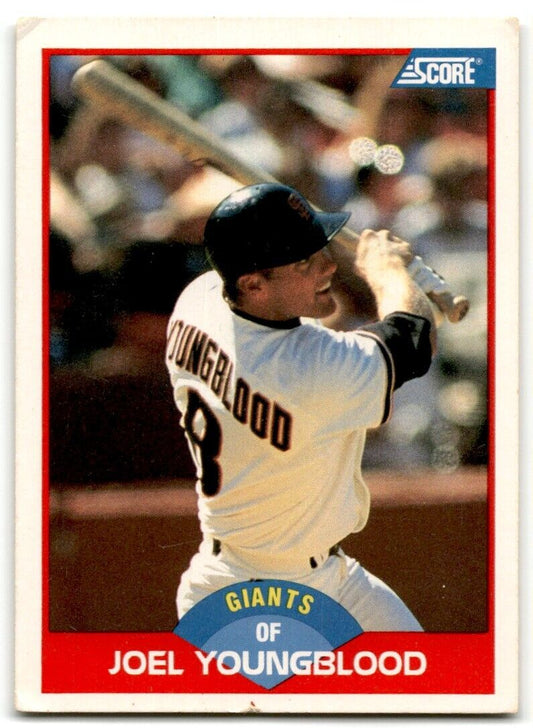 1989 Score Joel Youngblood San Francisco Giants #539