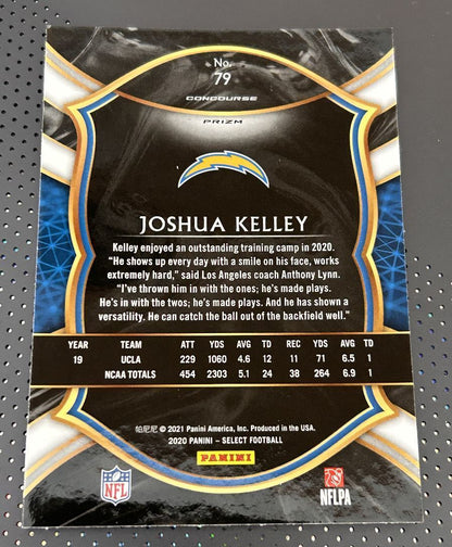 2020 Panini Select Joshua Kelley Rookie Base  Los Angeles Chargers #79