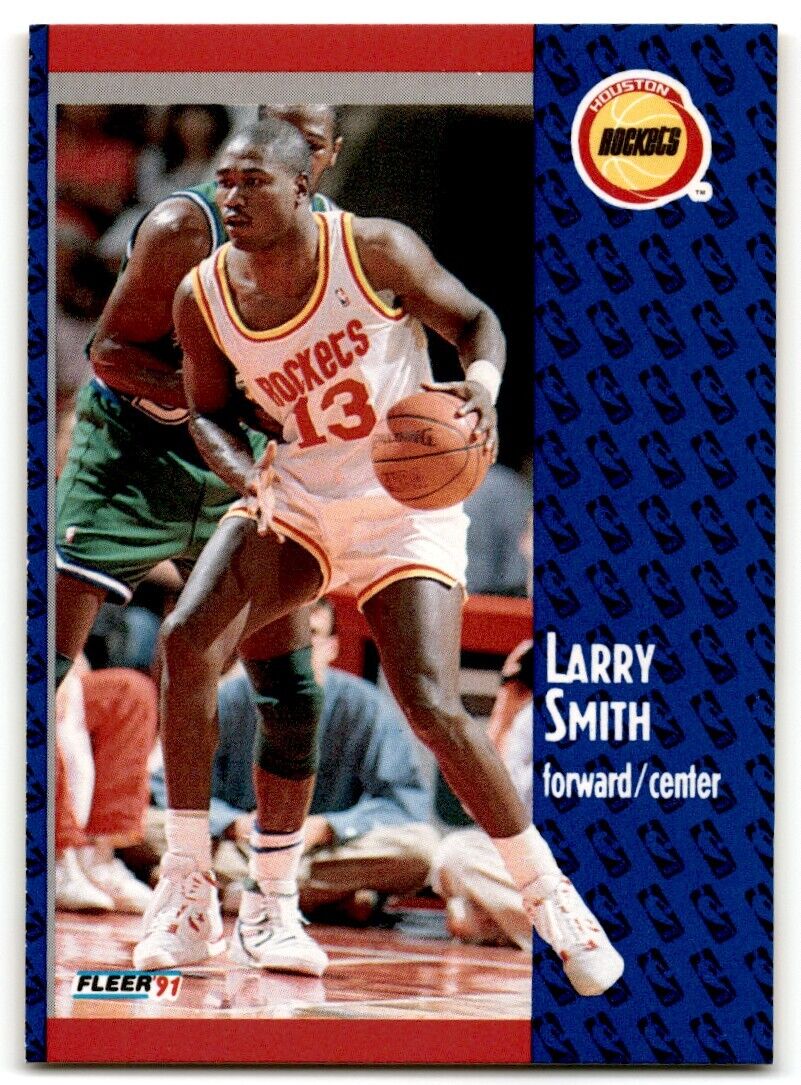 1991-92 Fleer Larry Smith Houston Rockets #79