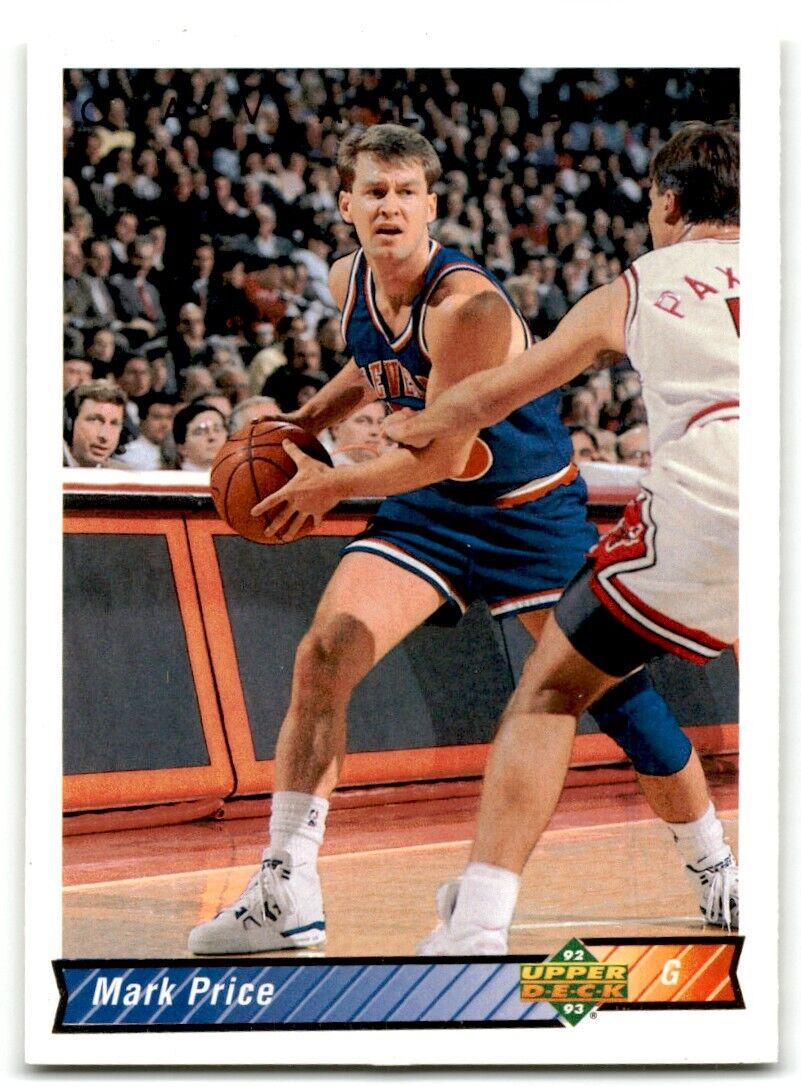 1992-93 Upper Deck Mark Price Cleveland Cavaliers #234